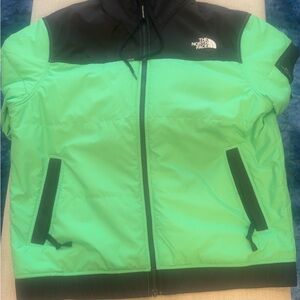 The North Face Green and Black Ski Jacket